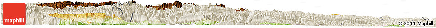 Physical Horizon Map of Wufeng, shaded relief outside