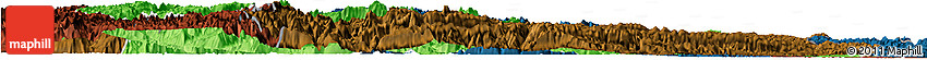 Political Horizon Map of Wufeng, darken Political Horizon Map of Wufeng, darken