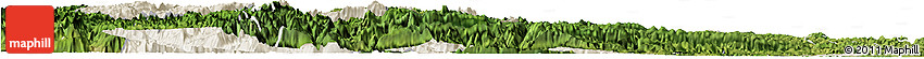 Shaded Relief Horizon Map of Wufeng, satellite outside Shaded Relief Horizon Map of Wufeng, satellite outside