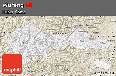 Classic Style Map of Wufeng