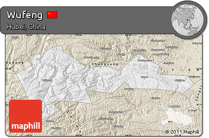 Classic Style Map of Wufeng