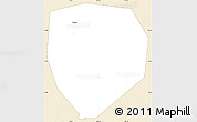 Classic Style Simple Map of Xiangfan Shi