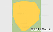 Savanna Style Simple Map of Xiangfan Shi