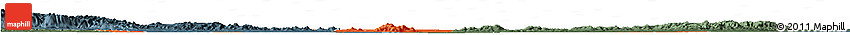 Political Horizon Map of Xiangyang, darken, semi-desaturated