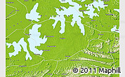 Physical Map of Xianning