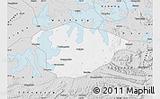 Silver Style Map of Xianning