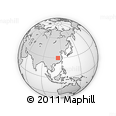 Outline Map of Xianning
