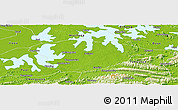 Physical Panoramic Map of Xianning