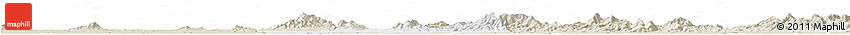 Classic Style Horizon Map of Xiaogan
