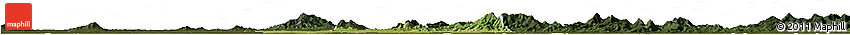 Satellite Horizon Map of Xiaogan, darken