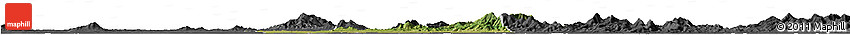 Satellite Horizon Map of Xiaogan, darken, desaturated