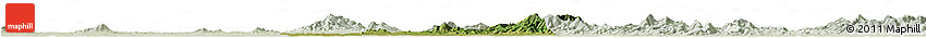 Satellite Horizon Map of Xiaogan, lighten