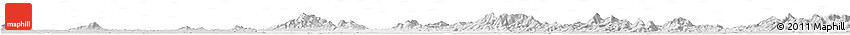 Silver Style Horizon Map of Xiaogan