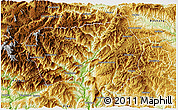 Physical 3D Map of Xingshan