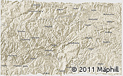 Shaded Relief 3D Map of Xingshan