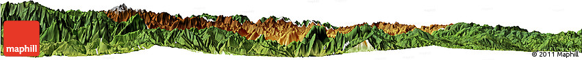 Physical Horizon Map of Xingshan, satellite outside