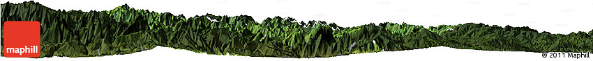Satellite Horizon Map of Xingshan, darken