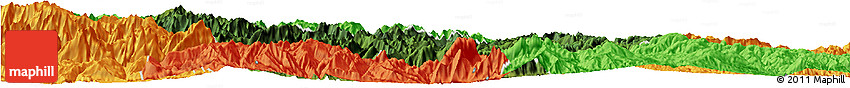 Satellite Horizon Map of Xingshan, political outside
