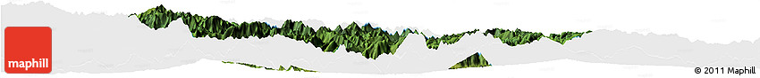 Satellite Horizon Map of Xingshan, single color outside
