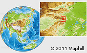 Physical Location Map of Xingshan