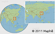 Savanna Style Location Map of Xingshan, within the entire country