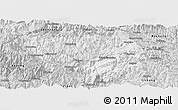 Silver Style Panoramic Map of Xingshan