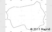 Blank Simple Map of Xingshan, cropped outside, no labels