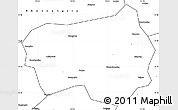 Blank Simple Map of Xingshan