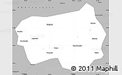 Gray Simple Map of Xingshan