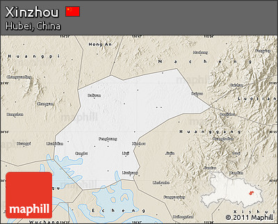 Classic Style Map of Xinzhou