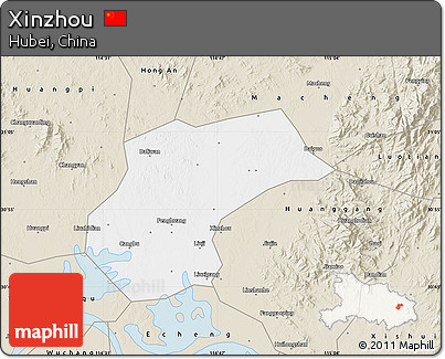 Classic Style Map of Xinzhou