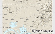 Shaded Relief Map of Xinzhou