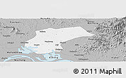 Gray Panoramic Map of Xinzhou