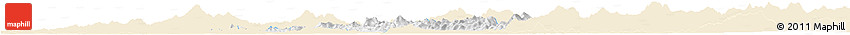 Classic Style Horizon Map of Xishui, single color outside