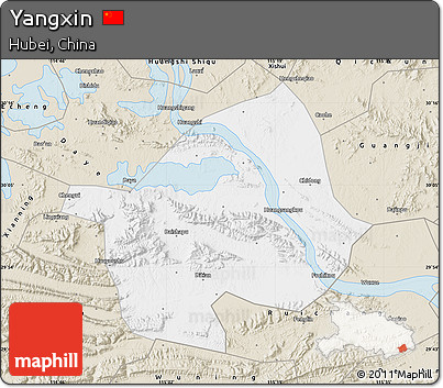 Classic Style Map of Yangxin