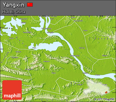 Physical Map of Yangxin
