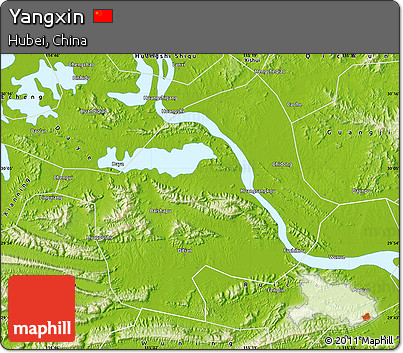 Physical Map of Yangxin