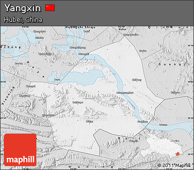 Silver Style Map of Yangxin