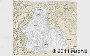 Classic Style 3D Map of Yichang
