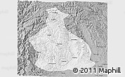 Gray 3D Map of Yichang