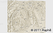 Shaded Relief 3D Map of Yichang