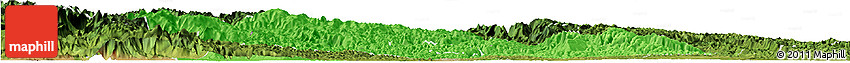 Political Horizon Map of Yichang, satellite outside