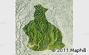 Satellite Map of Yichang, lighten
