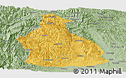 Savanna Style Panoramic Map of Yichang
