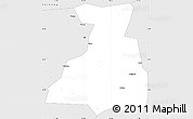 Silver Style Simple Map of Yidu
