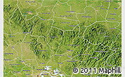 Satellite 3D Map of Yingshan