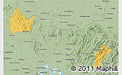 Savanna Style 3D Map of Yingshan