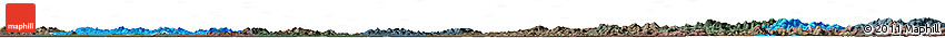 Political Horizon Map of Yingshan, darken, semi-desaturated