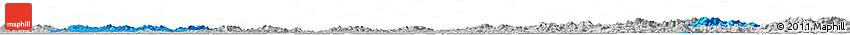Political Horizon Map of Yingshan, lighten, desaturated