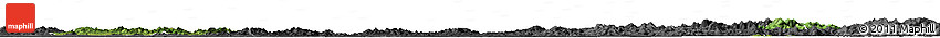 Satellite Horizon Map of Yingshan, darken, desaturated